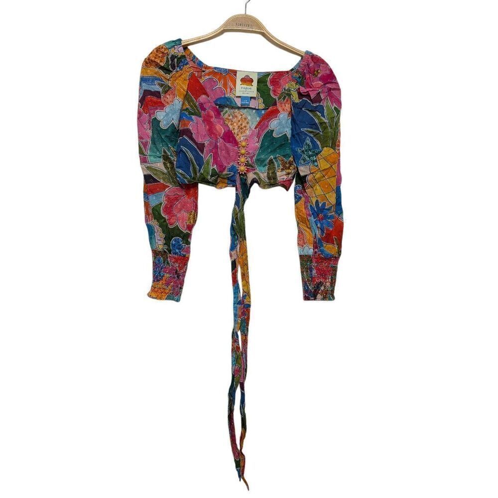 Farm for Anthropologie Floral top